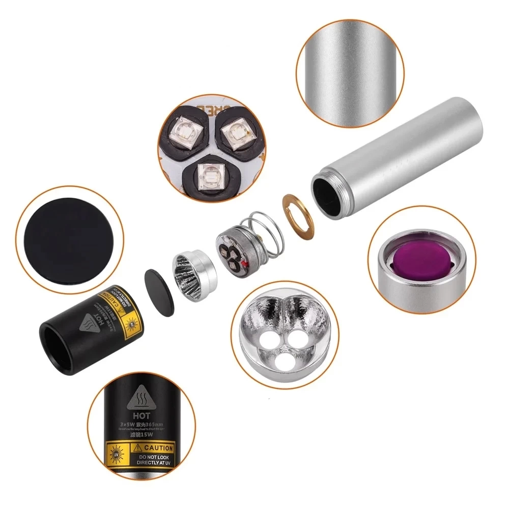 15 Watt 365nm Ultraviyole Sahte Para Işığı Wt-305 15 Watt 365nm Ultraviyole Sahte Para Işığı Wt-305