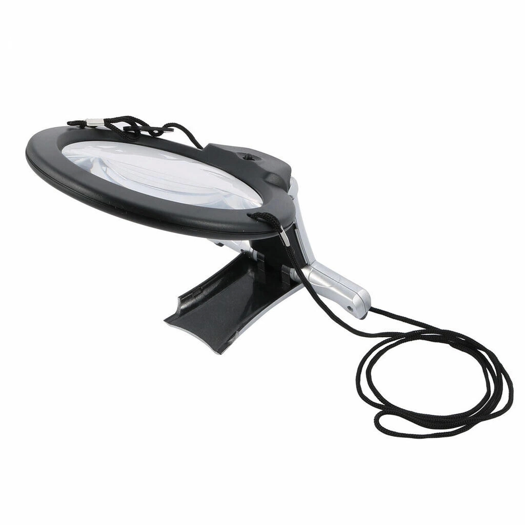 2x 6x Led Eller Serbest,boyun Asılı,dıkış,okuma İçin En Uygun Büyüteç 11b1 2x 6x Led Eller Serbest,boyun Asılı,dıkış,okuma İçin En Uygun Büyüteç 11b1