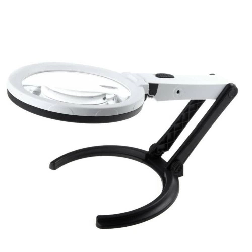 2x5x120mm 10 Ledli Masaüstü Büyüteç 2x5x120mm 10 Ledli Masaüstü Büyüteç