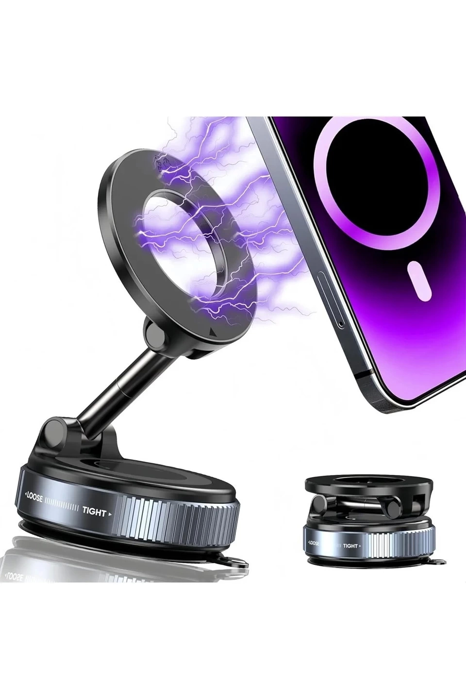 360 Dönebilen Ayarlanabilir Araç Içi Tutucu Kullanılabilen Vakumlu K007 Magsafe Telefon Tutucu 360 Dönebilen Ayarlanabilir Araç Içi Tutucu Kullanılabilen Vakumlu K007 Magsafe Telefon Tutucu