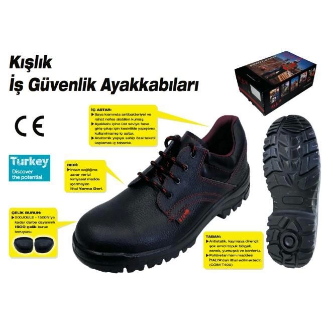 414 Çelik Burunlu İş Ayakkabısı S2 42 Numara 414 Çelik Burunlu İş Ayakkabısı S2 42 Numara