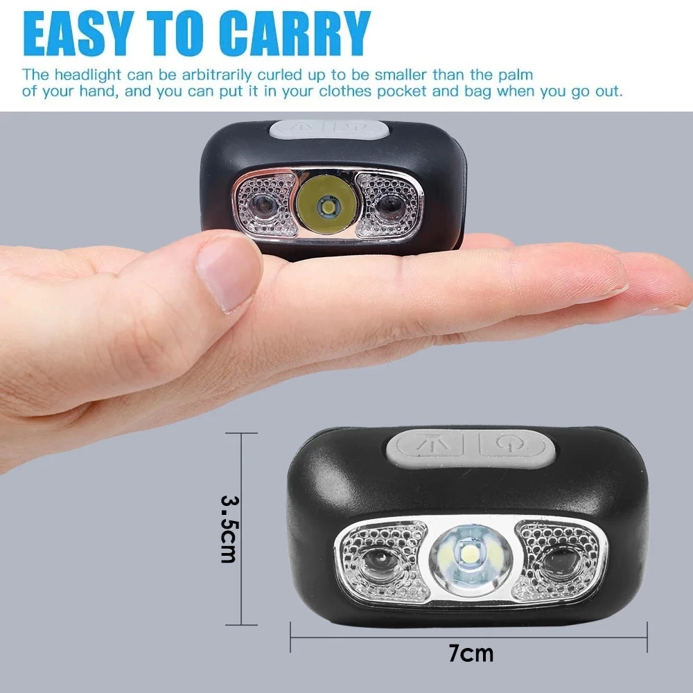 Baretta Brt61 Xpe Pearls Led Hareket Sensörlü Mini Usb Şarjlı Kafa Feneri Baretta Brt61 Xpe Pearls Led Hareket Sensörlü Mini Usb Şarjlı Kafa Feneri