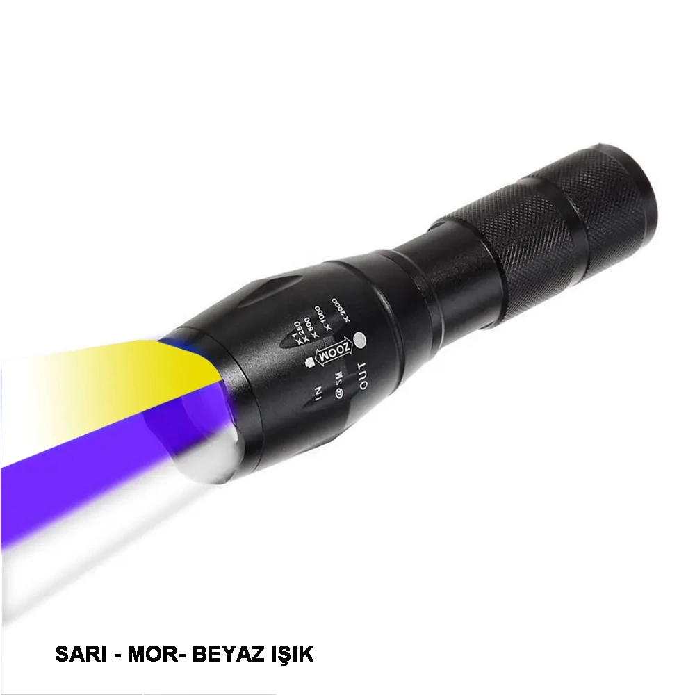 Beyaz , Sarı Ve Mor Renk Aydınlatma Q5 Led Wt-610 Beyaz , Sarı Ve Mor Renk Aydınlatma Q5 Led Wt-610