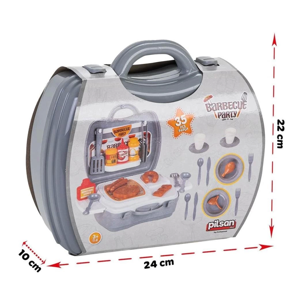 BFS 03 368 Pilsan Çantalı Barbekü Seti BFS 03 368 Pilsan Çantalı Barbekü Seti