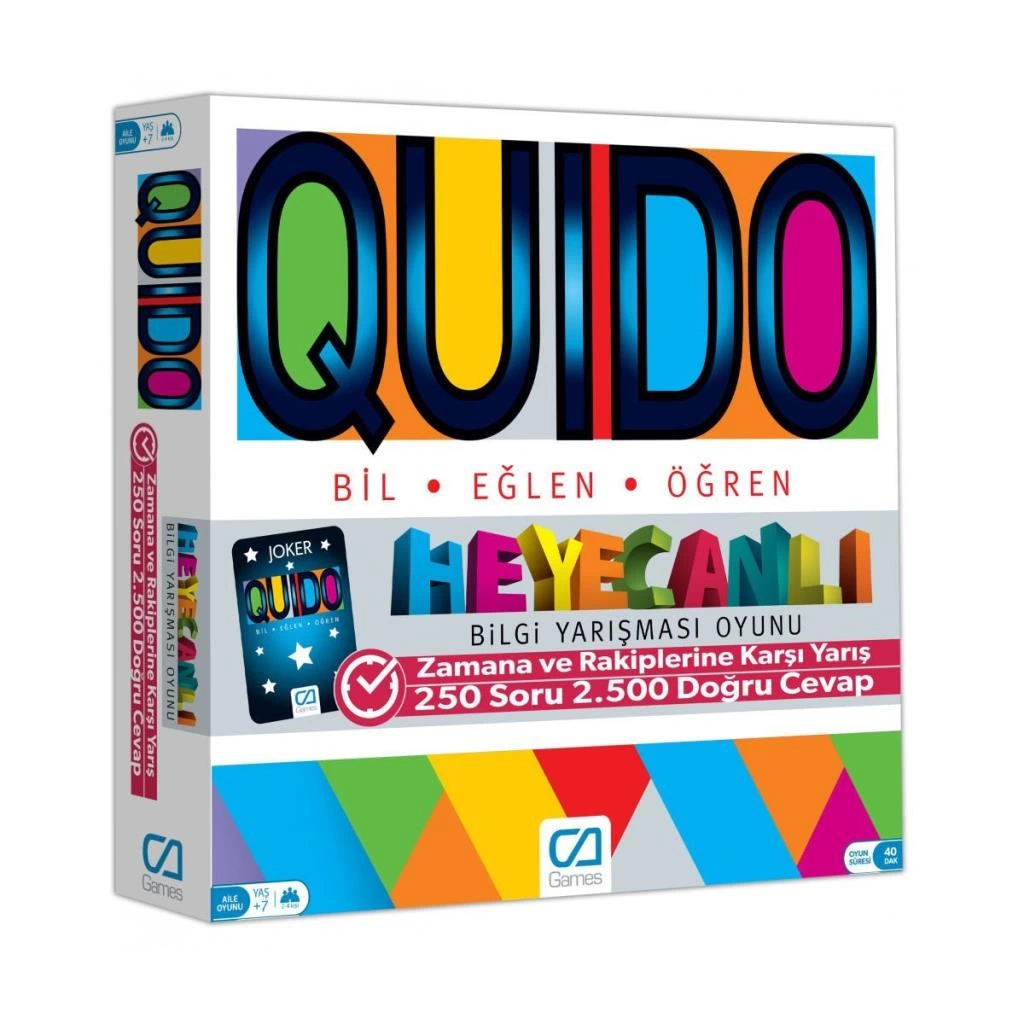 BFS  078 CAOYN-5046 Quido Board Game -CA Games