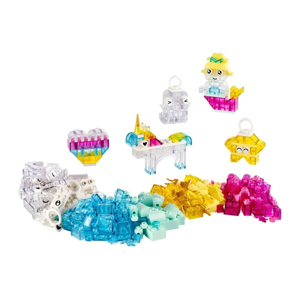 BFS 11040 Lego Clic Sihirli Saydam Kutu 340 parça +5 yaş BFS 11040 Lego Clic Sihirli Saydam Kutu 340 parça +5 yaş