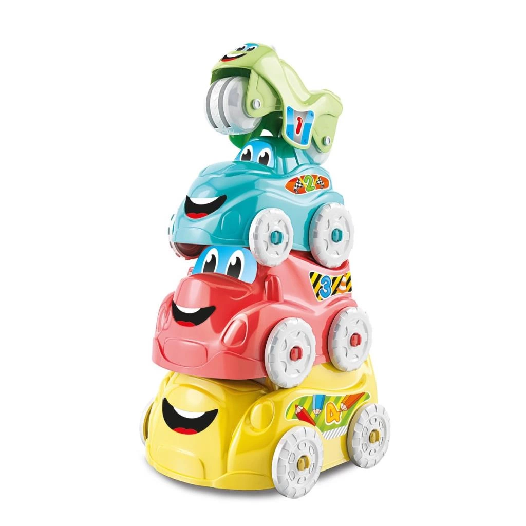 BFS 17111 Baby Clementoni - Renkli Araçlar 6-36 ay BFS 17111 Baby Clementoni - Renkli Araçlar 6-36 ay