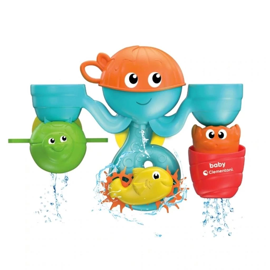 BFS 17458 Eğlenceli Arkadaşlar Su Parkı Banyo Oyuncağı, Baby Clementoni, +6 ay BFS 17458 Eğlenceli Arkadaşlar Su Parkı Banyo Oyuncağı, Baby Clementoni, +6 ay