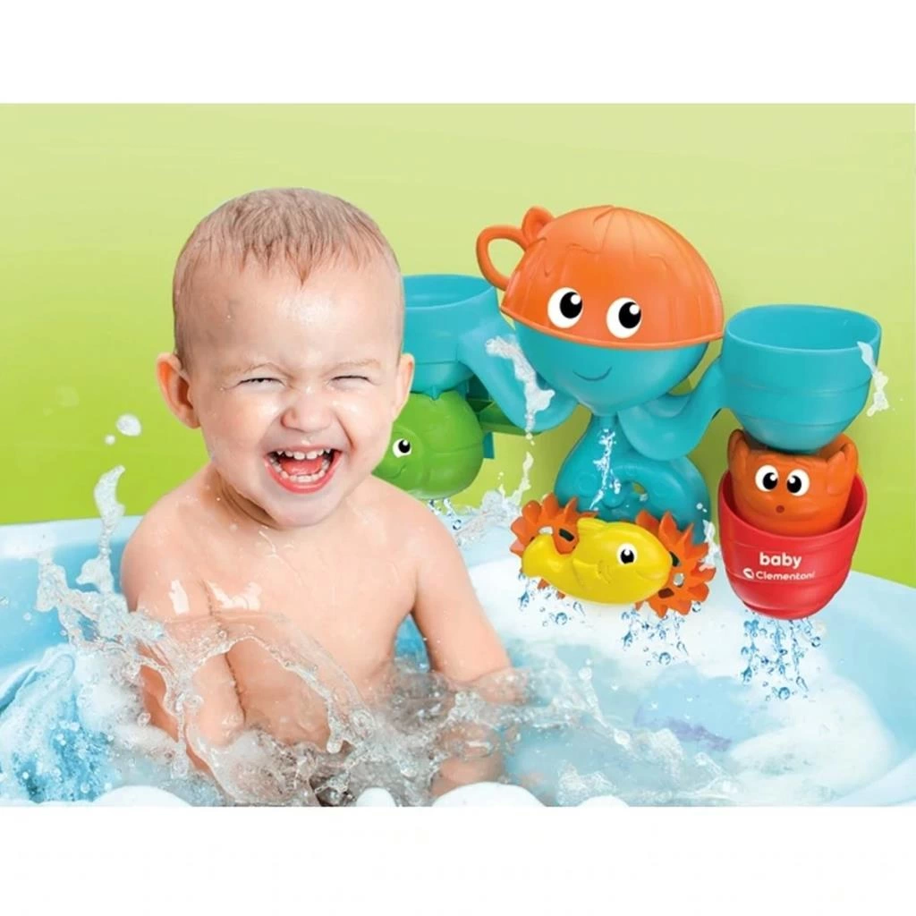 BFS 17458 Eğlenceli Arkadaşlar Su Parkı Banyo Oyuncağı, Baby Clementoni, +6 ay BFS 17458 Eğlenceli Arkadaşlar Su Parkı Banyo Oyuncağı, Baby Clementoni, +6 ay