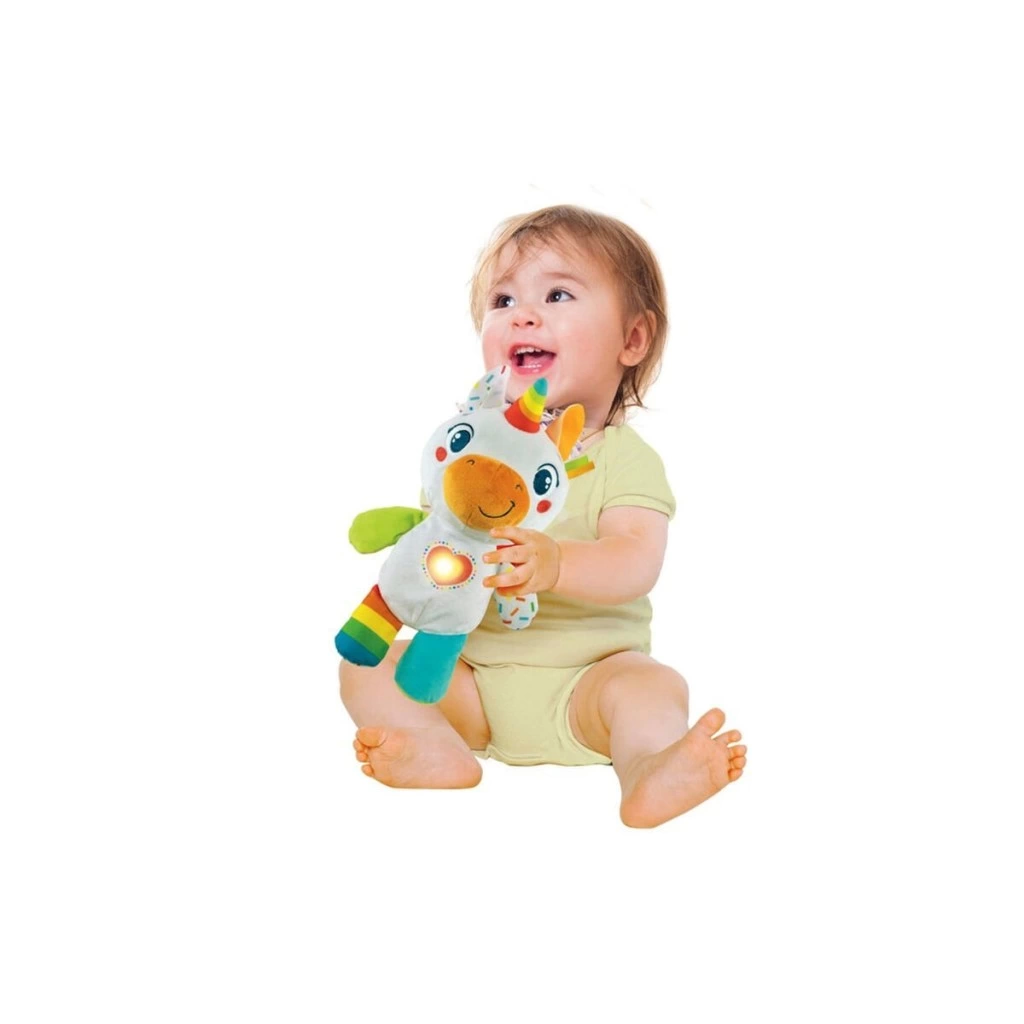 BFS 17846 Baby Clementoni - Tek Boynuzlu At Peluş Oyuncak BFS 17846 Baby Clementoni - Tek Boynuzlu At Peluş Oyuncak