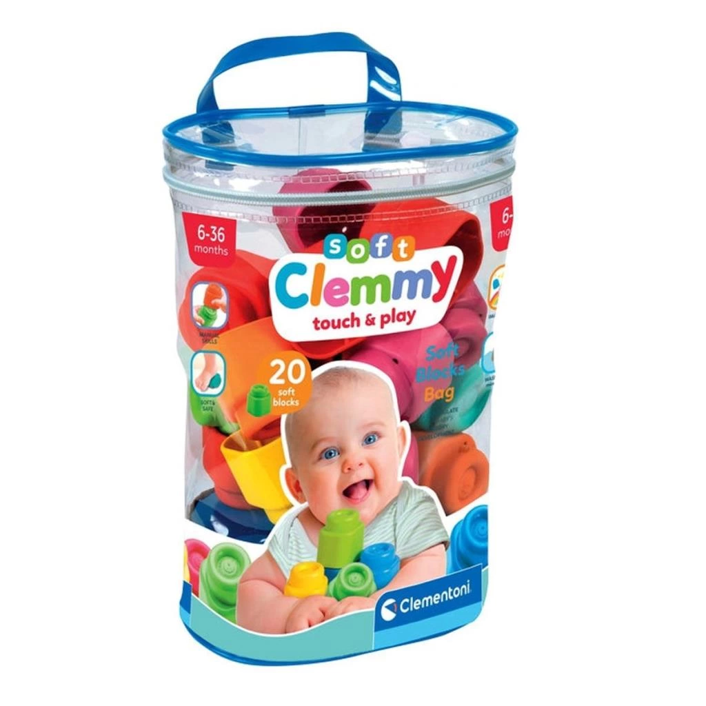 BFS 17877 Soft Clemmy - Yumuşak Blok Çantası 20 parça 6-36 ay BFS 17877 Soft Clemmy - Yumuşak Blok Çantası 20 parça 6-36 ay