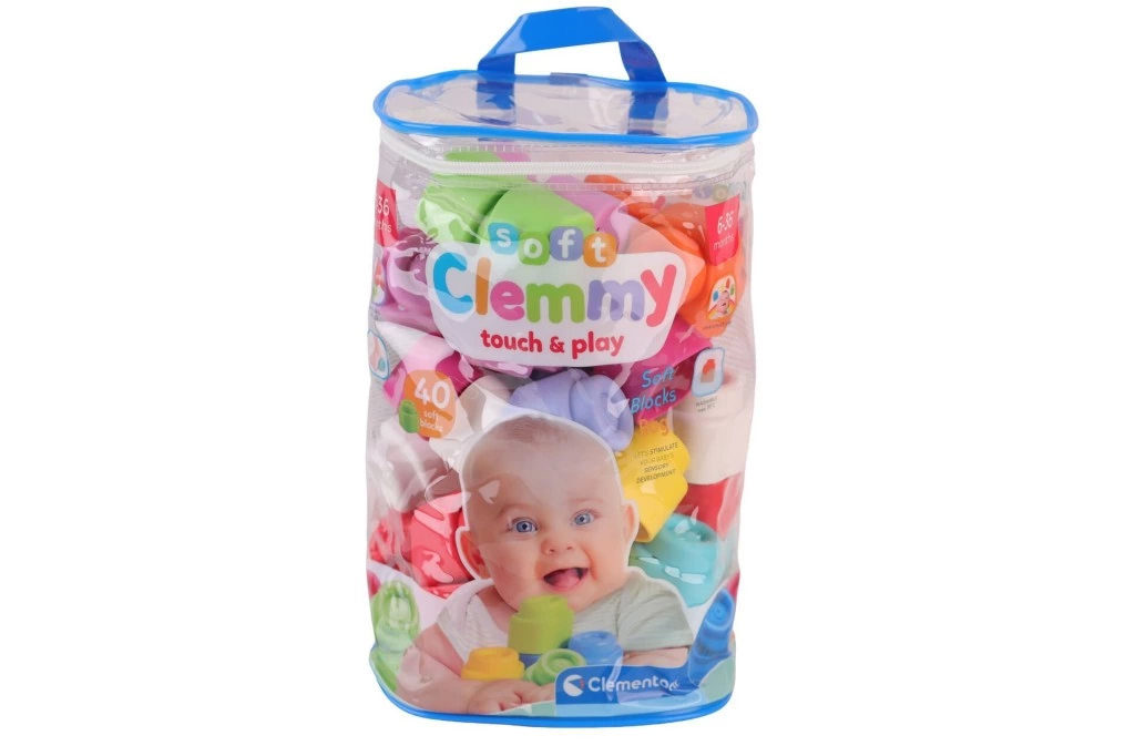 BFS  17878 Soft Clemmy - Yumuşak Blok Çantası - 40 parça 6-36 ay