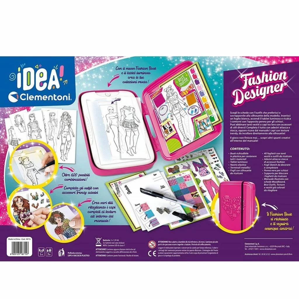 BFS 18776 Clementoni Idea Moda Tasarımcısı +7 yaş BFS 18776 Clementoni Idea Moda Tasarımcısı +7 yaş