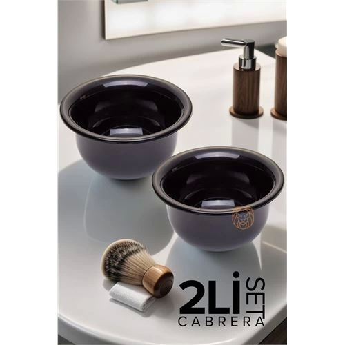 BFS  2 li SET Tıraş Tası Cabrera Design