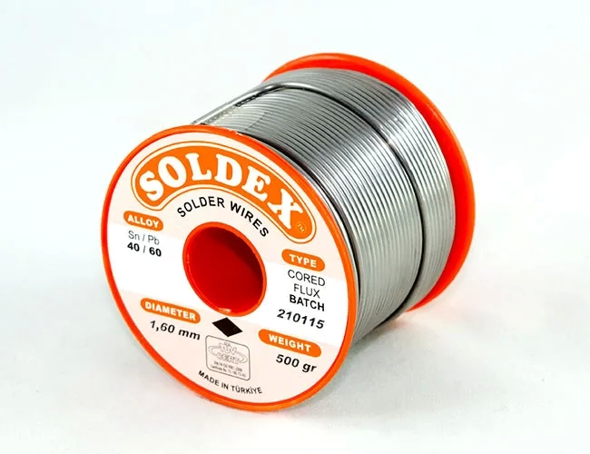 BFS 40-60 Lehim Teli 500 Gr 1.6 Mm- Sn:40 / Pb:60