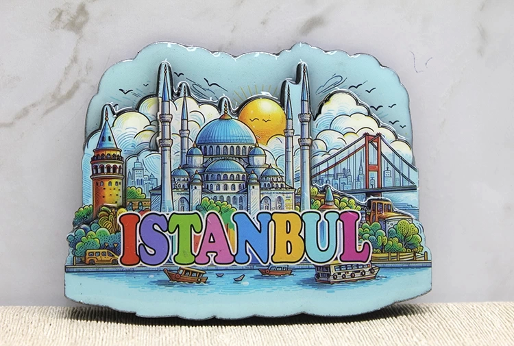 BFS Ahşap İstanbul Temalı Magnet Alk4360