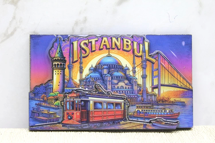 BFS Ahşap İstanbul Temalı Magnet Alk4363