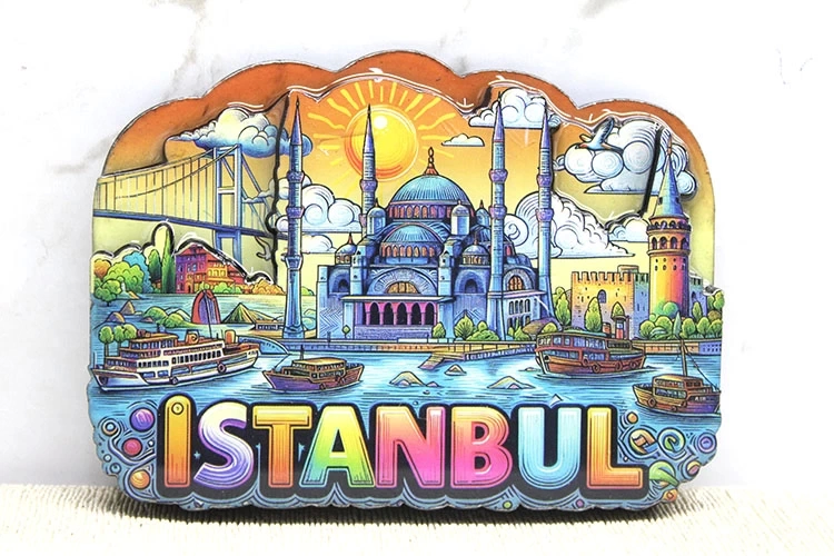 BFS Ahşap İstanbul Temalı Magnet Alk4366