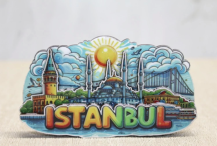 BFS Ahşap İstanbul Temalı Magnet Alk4601