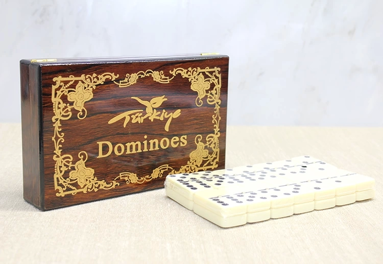 BFS Ahşap Kutulu Domino Oyunu Alk4220