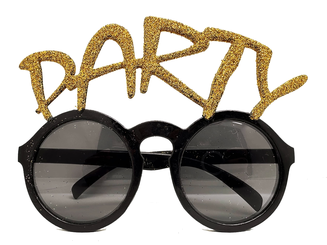 BFS Altın Simli Party Yazılı Parti Gözlüğü Show 15x7 Cm