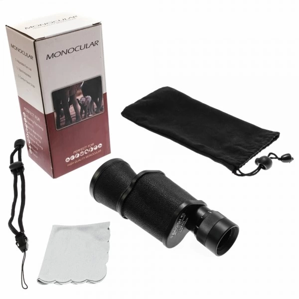 BFS Baigish 10x40 Metal Deri Kaplamalı Rus Modeli Monoküler Dürbün