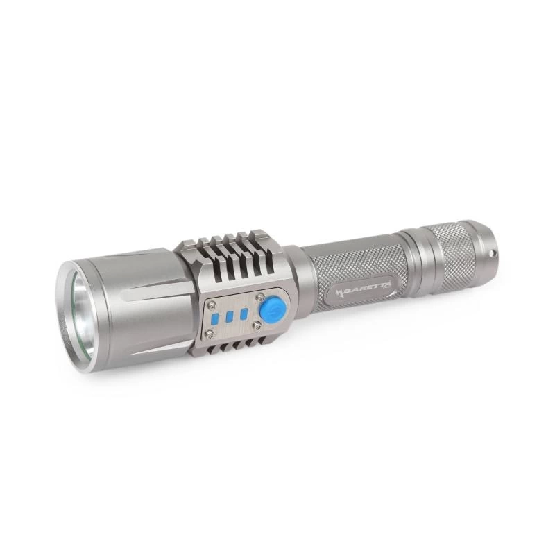 BFS Baretta Brs18 Oto Şarjlı T6 Led 3000 Lümen El Feneri