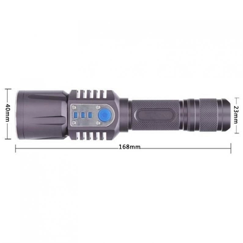 BFS Baretta Brs18 Oto Şarjlı T6 Led 3000 Lümen El Feneri