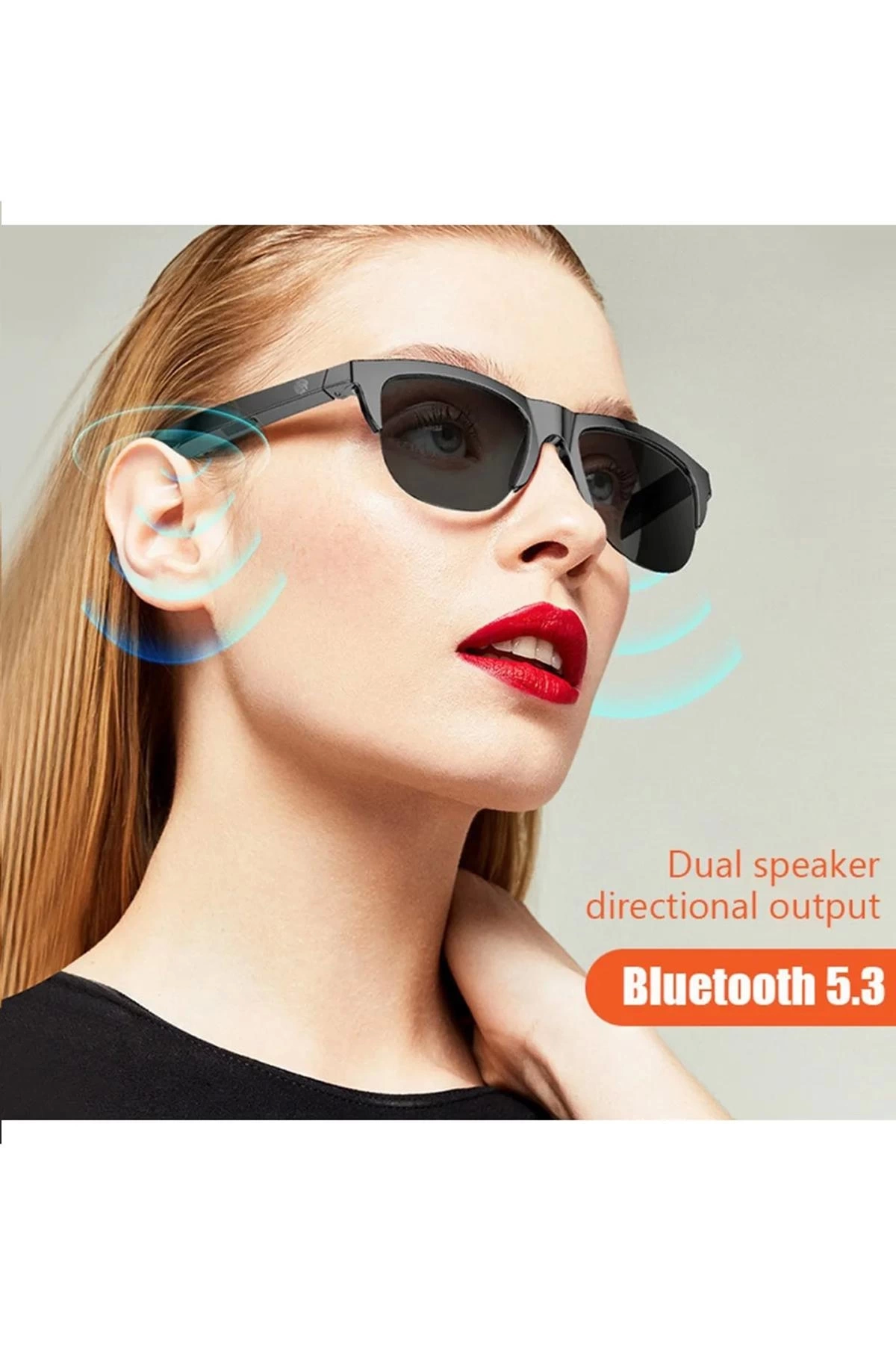 BFS Bluetoothlu Güneş Gözlüğü Kablosuz Işık Geçirmez Akıllı Gözlük Dokunmatik Çift Hoparlörlü BFS Bluetoothlu Güneş Gözlüğü Kablosuz Işık Geçirmez Akıllı Gözlük Dokunmatik Çift Hoparlörlü