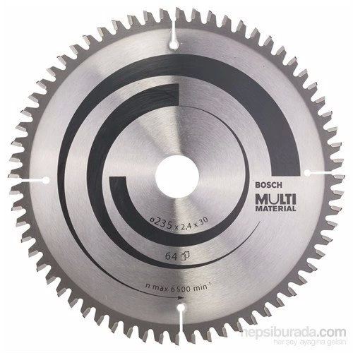 BFS Bosch  MultiMaterial 235X2,4X30/25 mm 64 Diş Testere