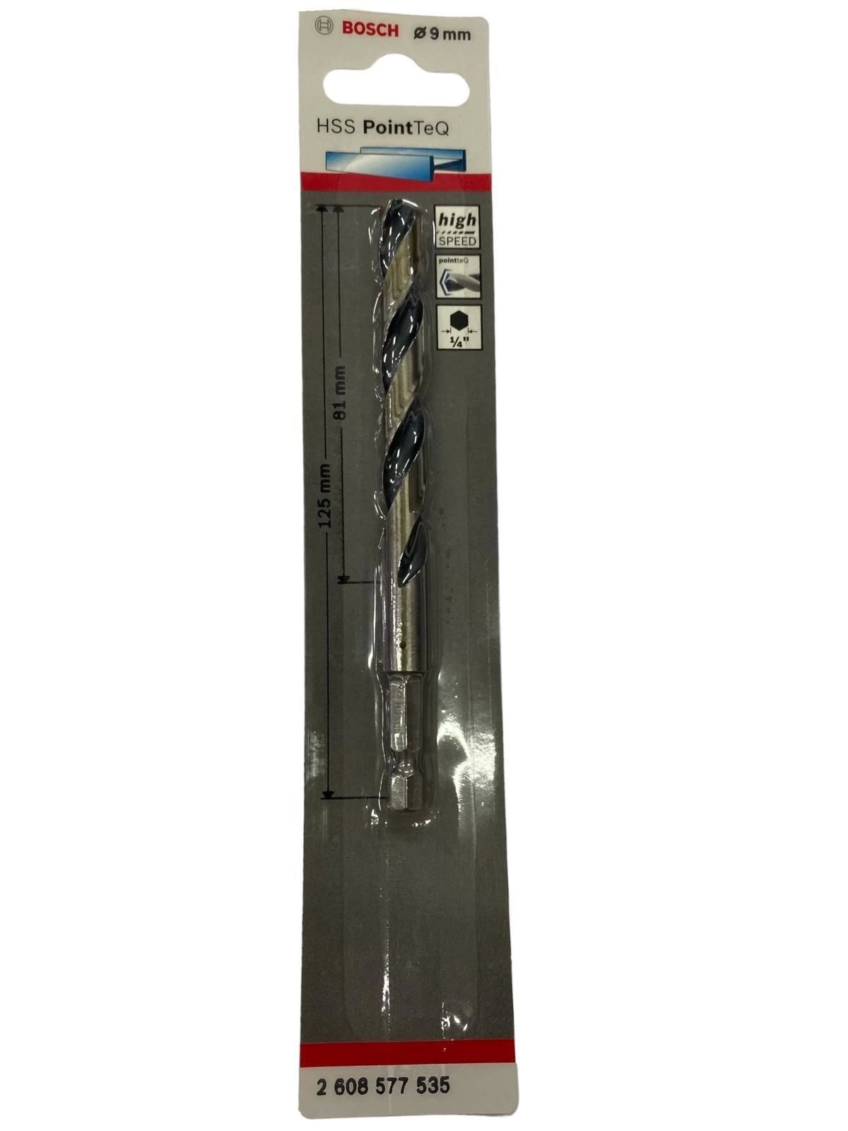 BFS Bosch Pointteq Altıgen Şaftlı Hss Matkap Ucu 9 mm BFS Bosch Pointteq Altıgen Şaftlı Hss Matkap Ucu 9 mm