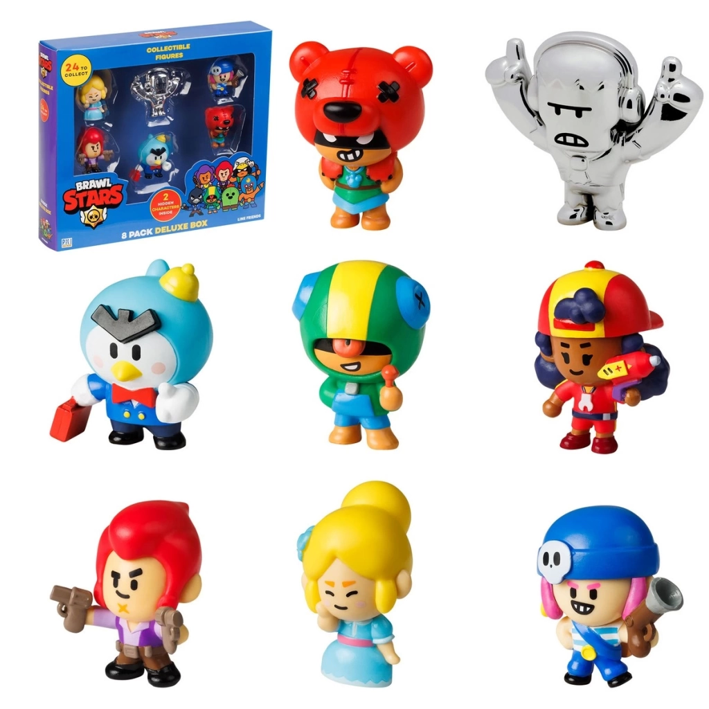 BFS   Brawl Stars 8'li Delüks Figür