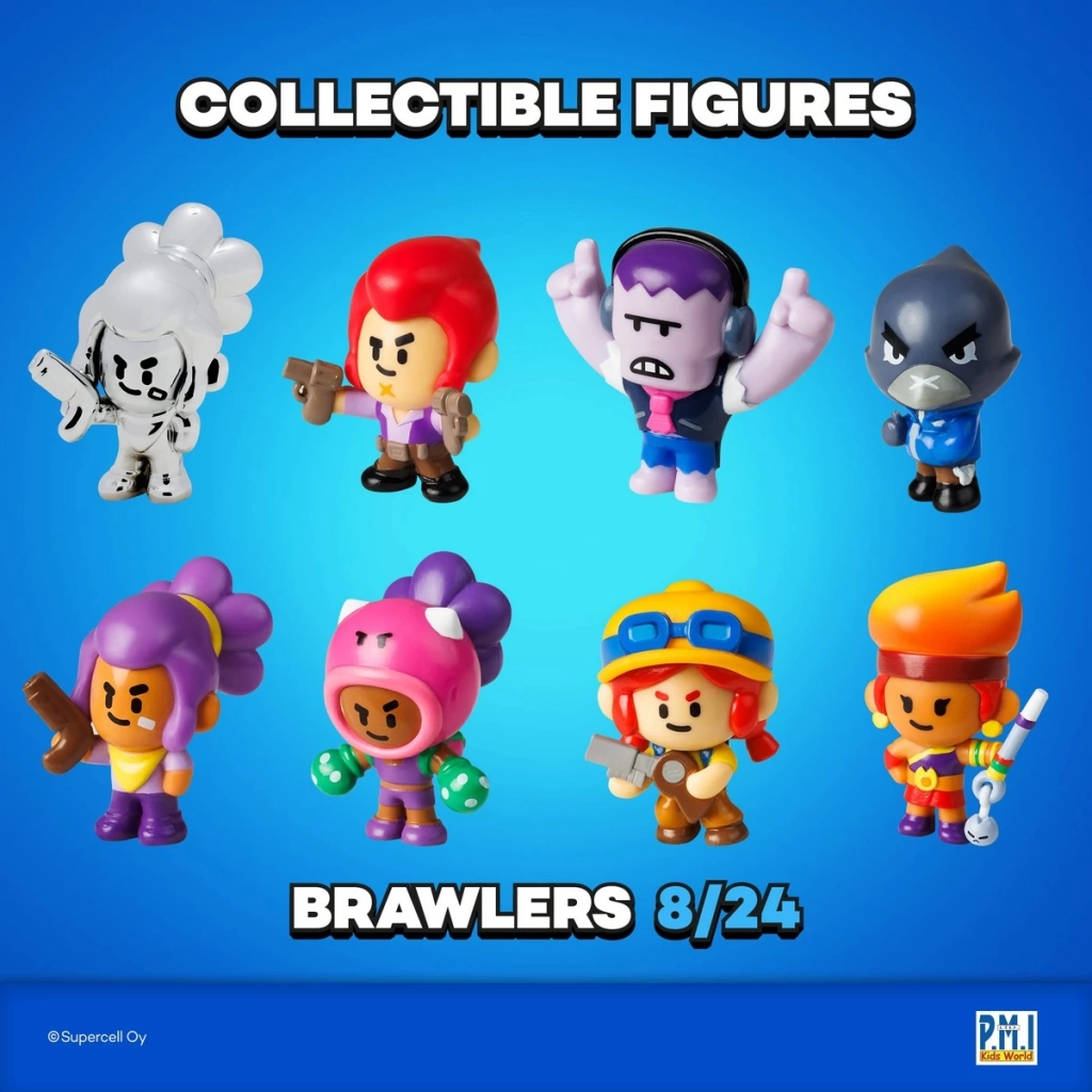 BFS Brawl Stars 8'li Delüks Figür BFS Brawl Stars 8'li Delüks Figür
