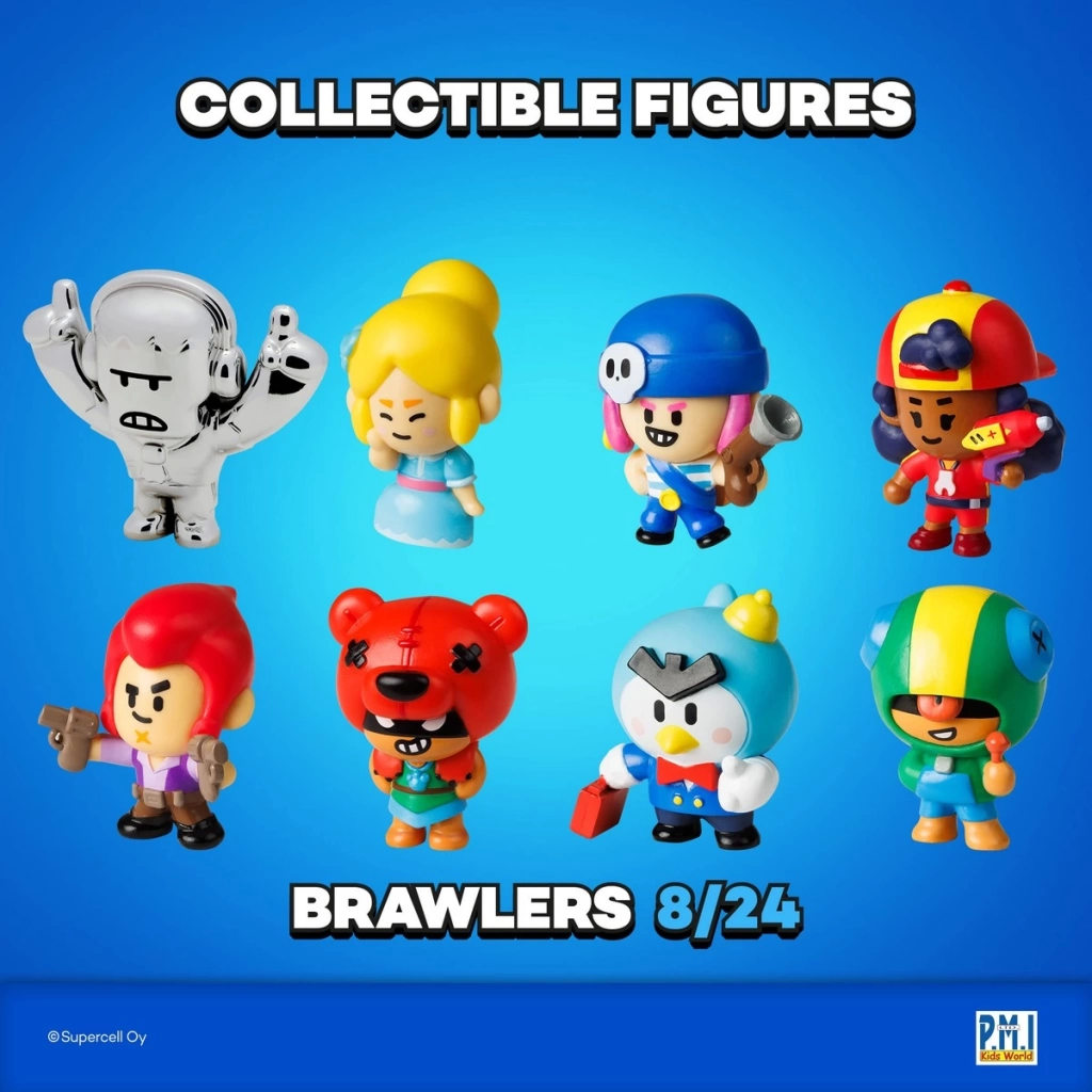 BFS Brawl Stars 8'li Delüks Figür BFS Brawl Stars 8'li Delüks Figür