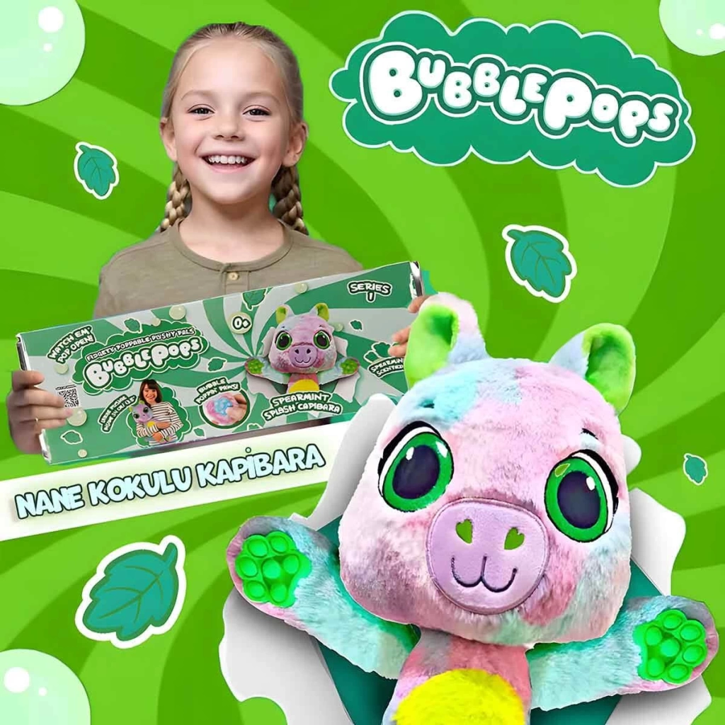 BFS Bubble Pops Kokulu Peluş S1 BFS Bubble Pops Kokulu Peluş S1