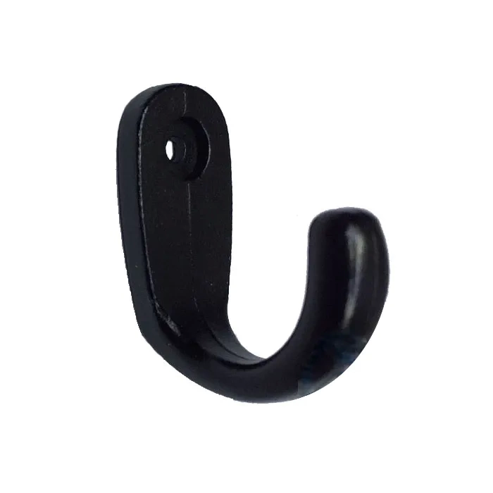 BFS Büyük Tekli Fincan Askı, Dekor Askısı - Siyah, 100 Adet, 12x23x30 Mm