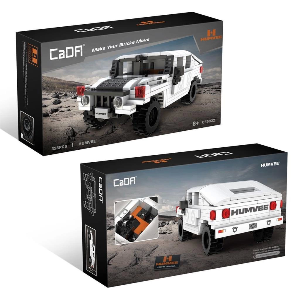 BFS   C55022W CADA Humvee Jeep Blok Seti 328 Parça-Vagon life