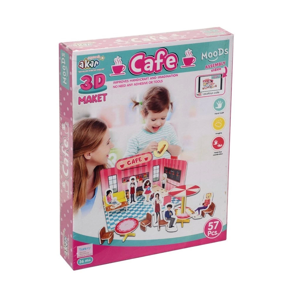 BFS   Cafe Maket 3 Boyutlu Puzzle