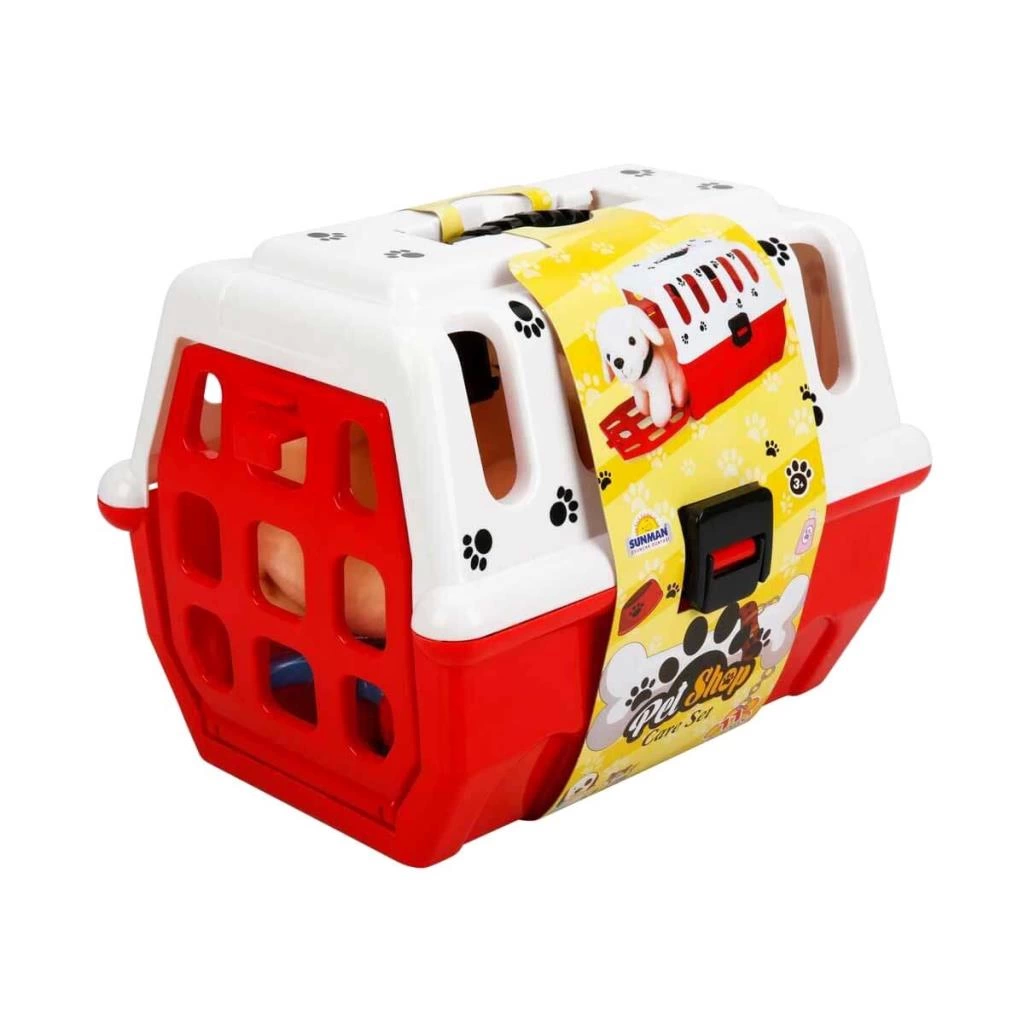 BFS   Çantalı Peluş Köpek Kuaför Seti