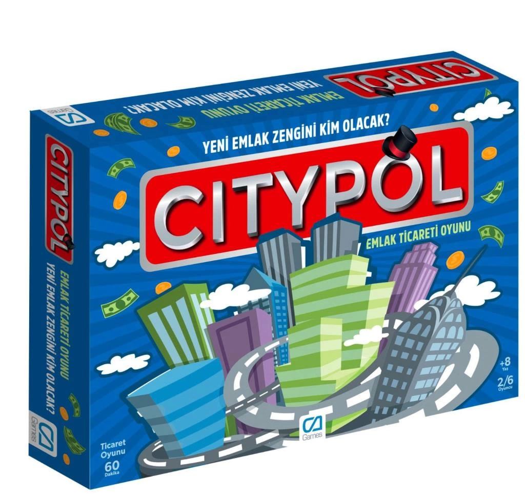 BFS   CAOYN-5221 Citypol Emlak Ticaret Oyunu -CA Games