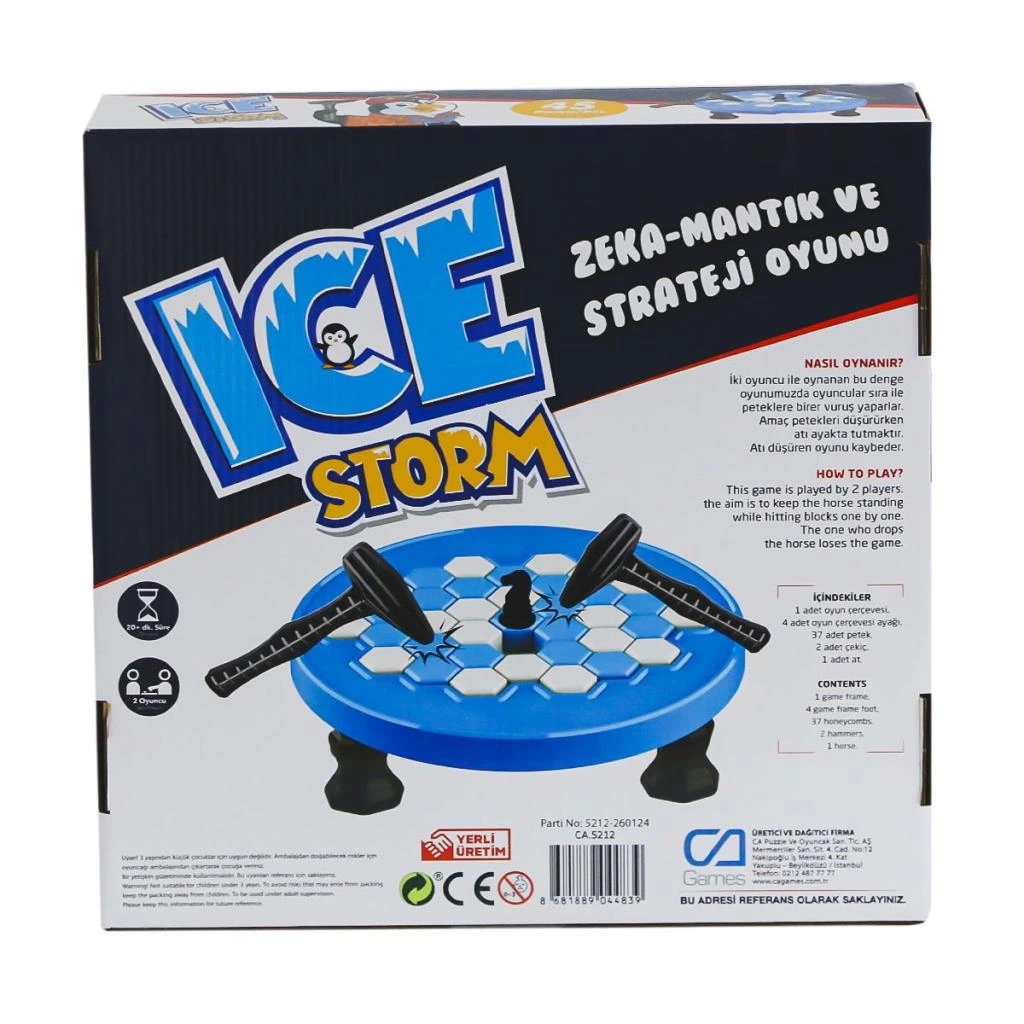 BFS CAPLS-5212 Ice Storm Zeka,Mantık ve Strateji Oyunu -CaGames BFS CAPLS-5212 Ice Storm Zeka,Mantık ve Strateji Oyunu -CaGames