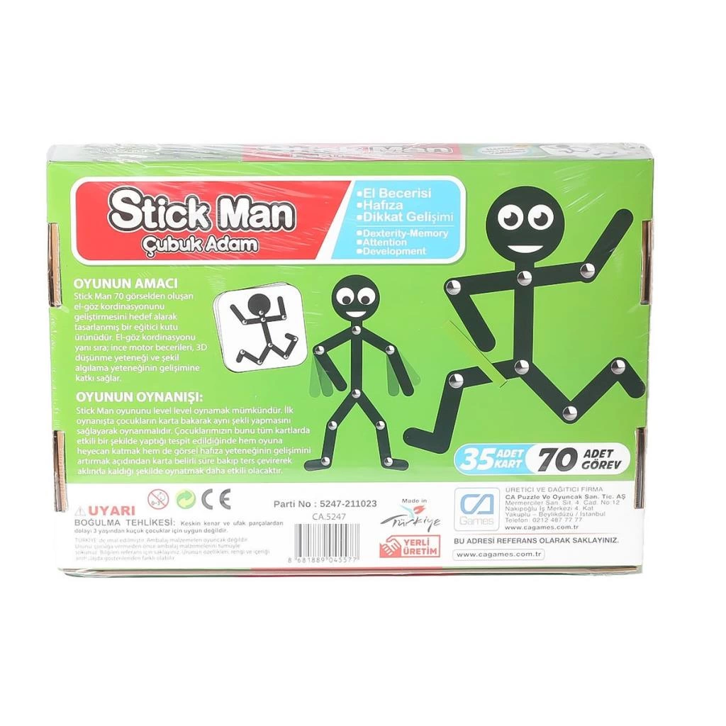 BFS CAPLS-5247 Stick Man Çubuk Adam -Ca Games BFS CAPLS-5247 Stick Man Çubuk Adam -Ca Games
