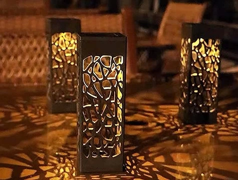BFS Dekoratif Solar Güneş Enerjili Bahçe Aydınlatması Yürüyüş Yolu Seti ( 8 Adet )