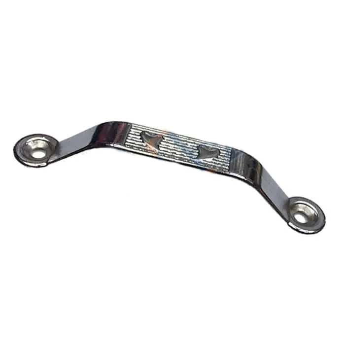 BFS Dekoratif Zamak Kulp Dıştan - 64mm, Nikel, 100 Adet