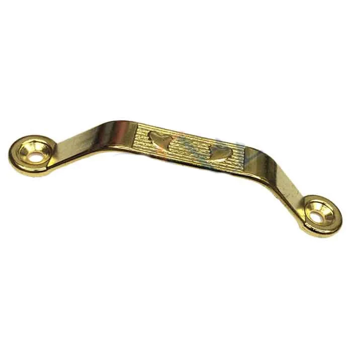 BFS Dekoratif Zamak Kulp Dıştan - 64mm, Sarı, 100 Adet