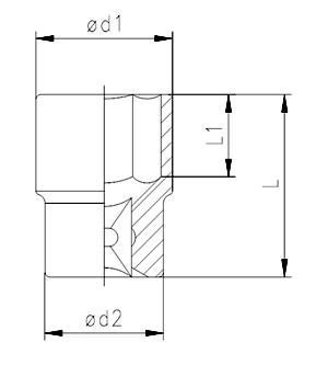 BFS Elta 1115 1/2'' Lokma Anahtar 19 mm