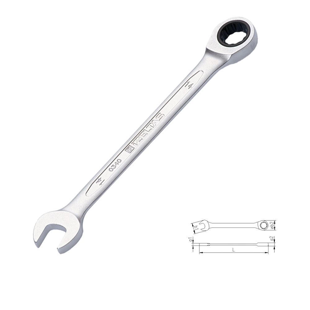 BFS İzeltaş 0340 Cırcır Kombine Anahtar 13 mm