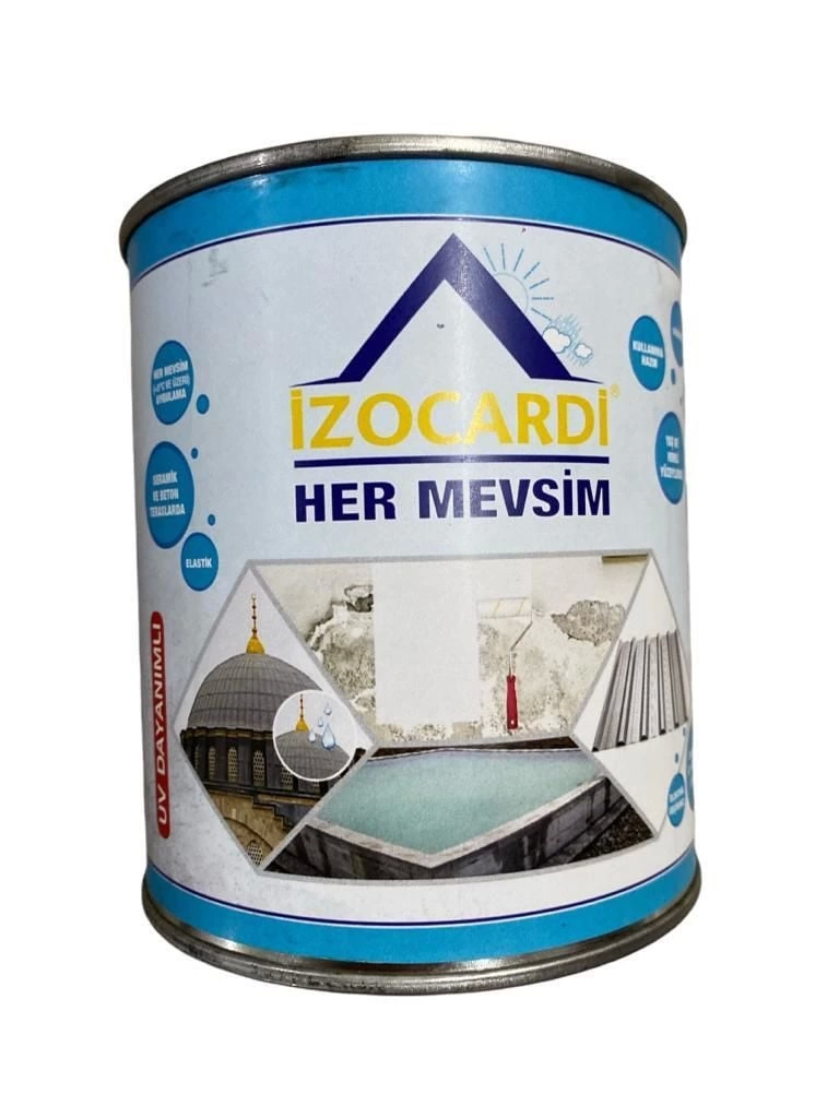 BFS İzocardi Her Mevsim Şeffaf Su Yalıtım Sıvısı 1 Kg