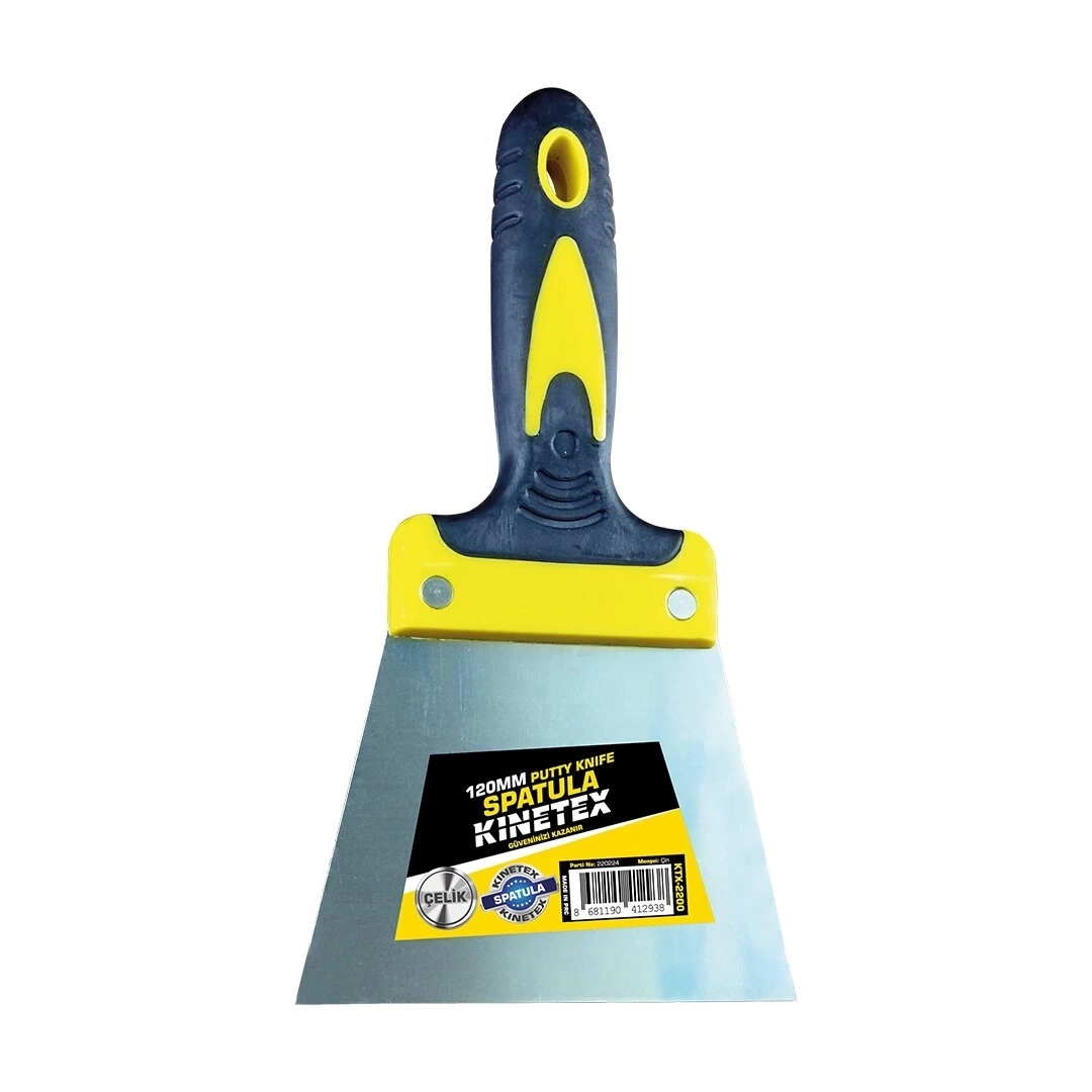 BFS Kinetex 120mm Kauçuk Saplı Spatula | Esnek Çelik Duvar Ve Alçı Spatulası