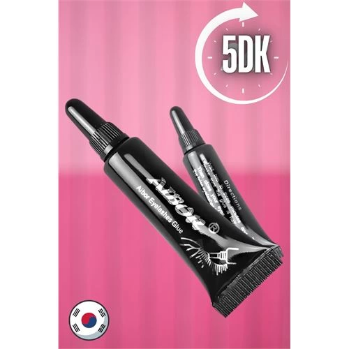 BFS  Kirpik Yapıştırıcı SİYAH 5 dk da Hızlı Kirpik Yapıştırıcı AIBOR